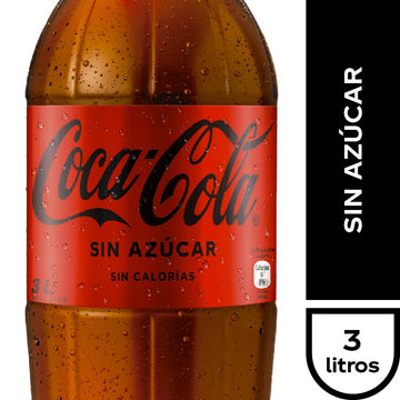 Coca-Cola Sin Azúcar 3,0 lt.