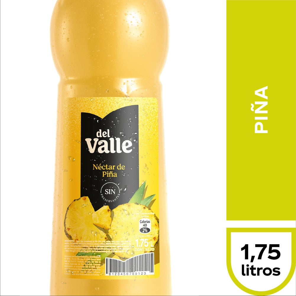 Del Valle Piña 1,75 lt.