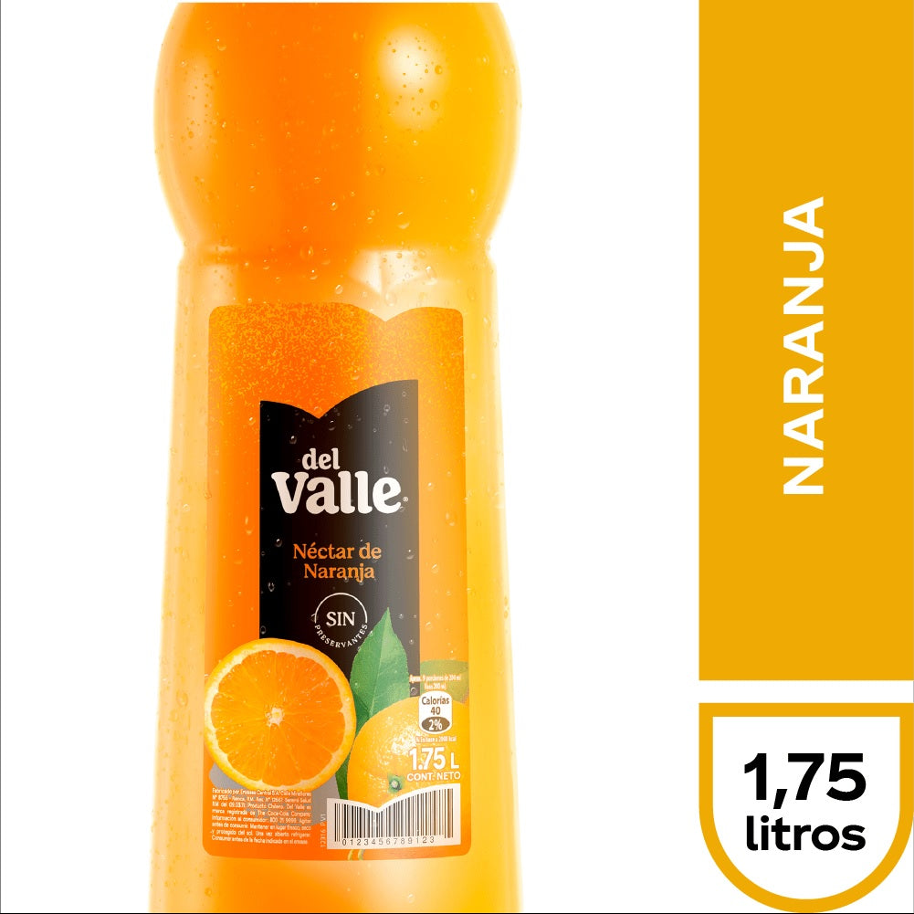Del Valle Naranja 1,75 lt.