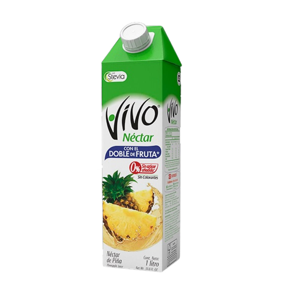 Néctar Vivo piña 1,0 lt.