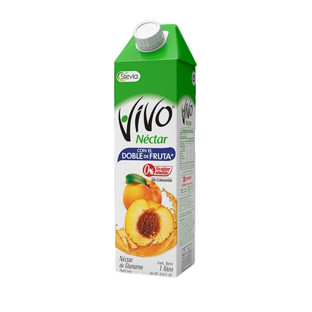 Néctar Vivo durazno 1,0 lt.