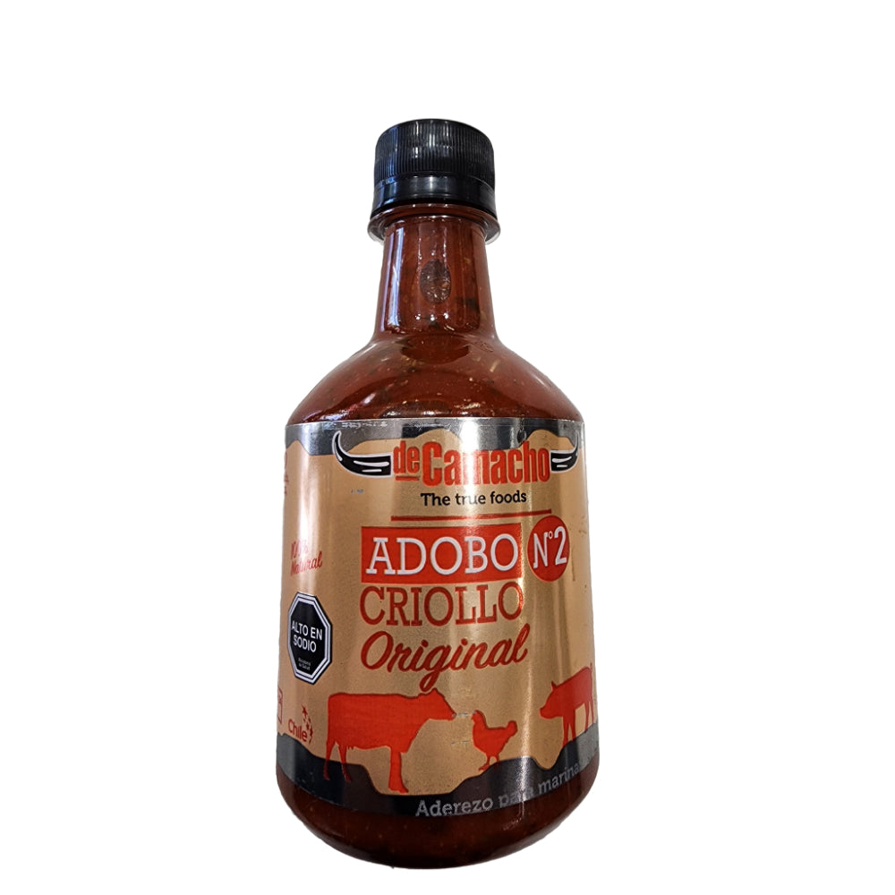Salsa Adobo Criollo De Camacho 380 Gr