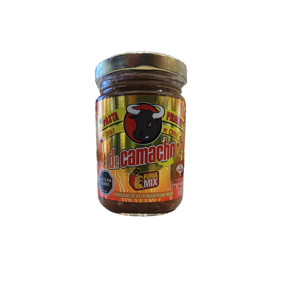 Pasta Picante Furia Mix De Camacho 145 Gr