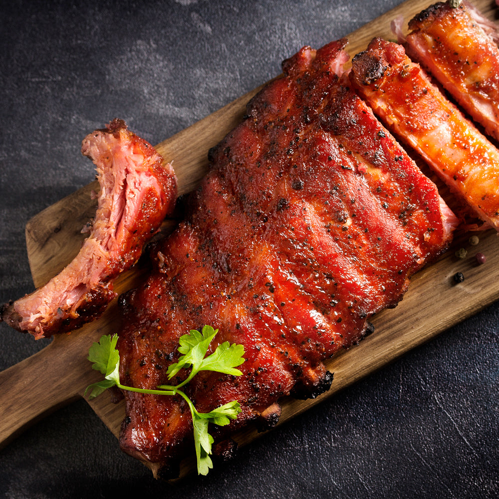 Costillar Ahumado de Cerdo